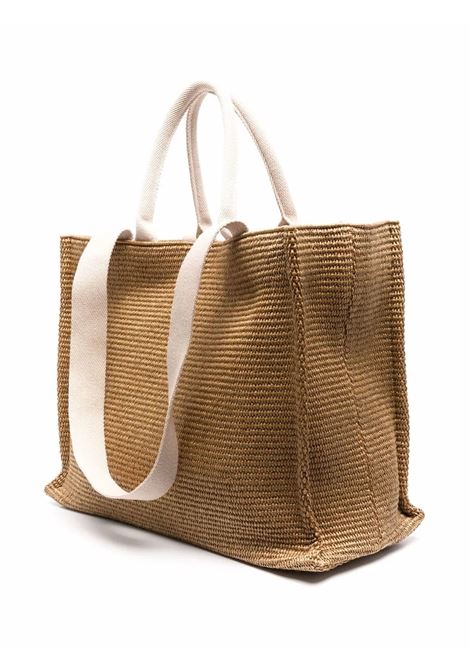 rafia tote bag woman brown MARNI | SHMQ0034U1 P3860Z0R42